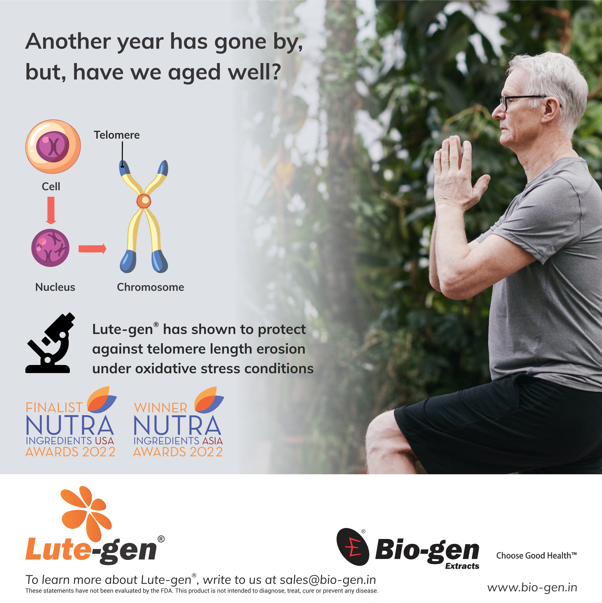 Healthy lifestyle habits for telomere health